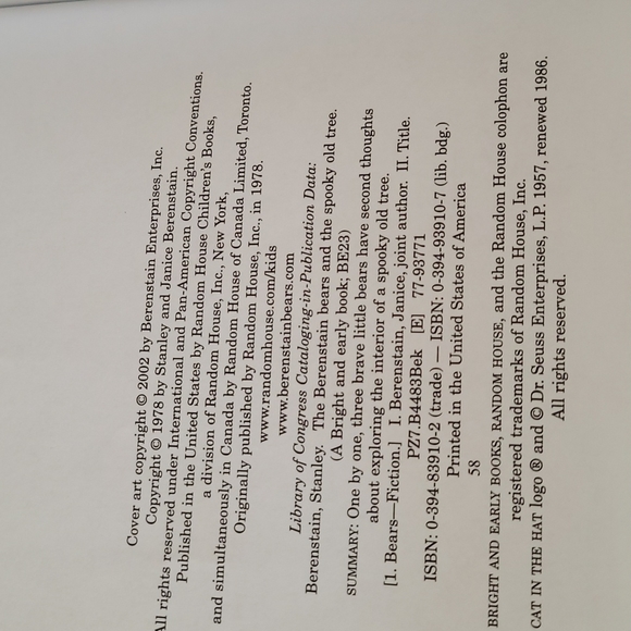 The Berenstain Bears and the Spooky Old Tree Book - Picture 4 of 8